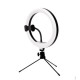 RING LIGHT LS-260 10.0" CON SOPORTE PARA TRÍPODE MINI Y SOPORTE PARA TELÉFONO AJUSTE DE LUZ DE 3 COLORES NEGRO RING LIGHT LS-260 10.0" CON SOPORTE PARA TRÍPODE MINI Y SOPORTE PARA TELÉFONO AJUSTE DE LUZ DE 3 COLORES NEGRO